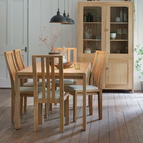 Tavolo da pranzo contemporaneo - BOSCO - ercol - in rovere / rettangolare / allungabile
