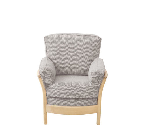 Poltrona classica - RENAISSANCE : PICCOLA - ercol - in tessuto / in frassino / per cuscini