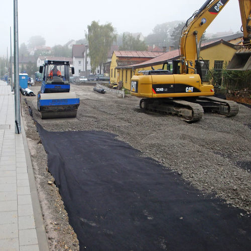 Geotessile non-tessuto - Basetrac® - Huesker - in polipropilene / per filtrazione / di fondazione