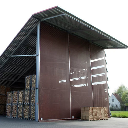 Tenda avvolgibile integrata - Lubratec® Stretched Systems - Huesker - per finestra / in tela / da esterno