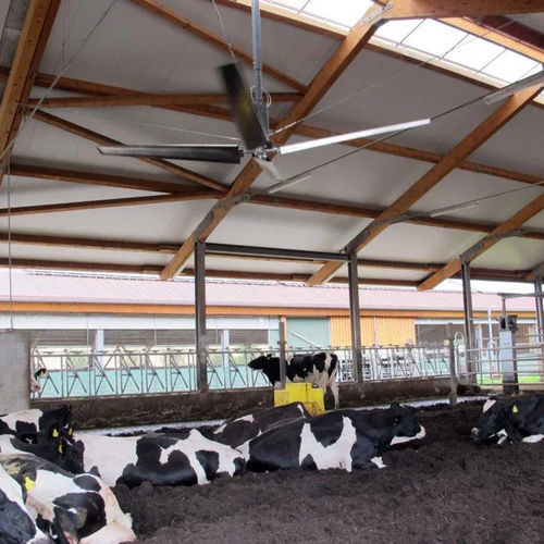 Ventilatore da soffitto industriale - Lubratec®  - Huesker - in metallo
