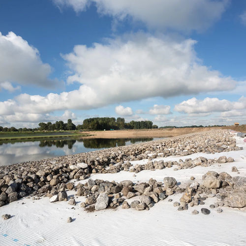 Geocomposito di protezione - Tektoseal® Sand - Huesker - antierosione / per stabilizzazione dei terreni / per filtrazione