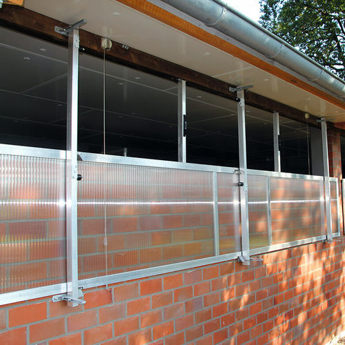 Sistema di ventilazione industriale - Lubratec® - Huesker - per finestra / decentralizzato