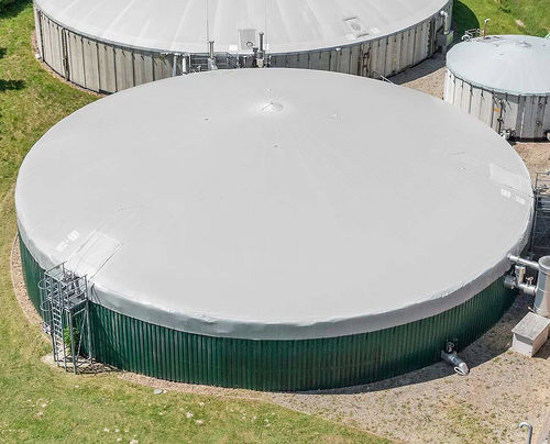 Membrana impermeabilizzante di protezione - Cogatec® Silo - Huesker - di consolidamento / per tetti / in rotoli