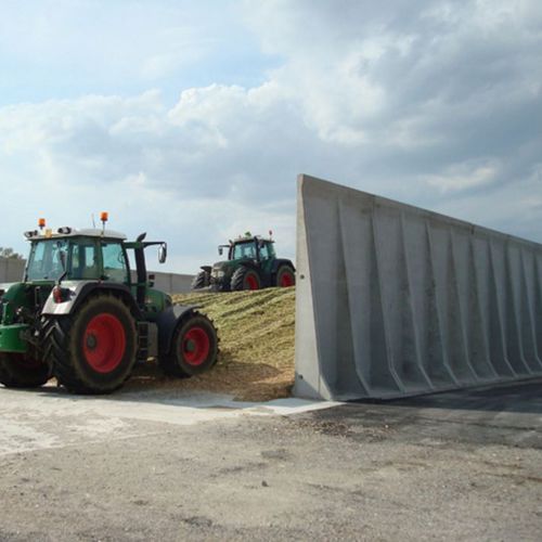 Muro in calcestruzzo - PRECAST STORAGE BINS - Paver - prefabbricato / di fondazione
