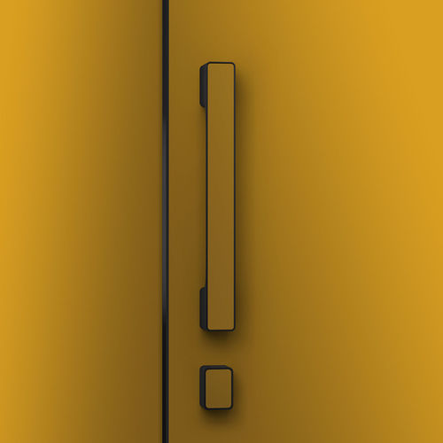 Maniglia a tirante per porta - MAXIMAL  - M&T 1997, a.s. - in ottone / moderna / contract