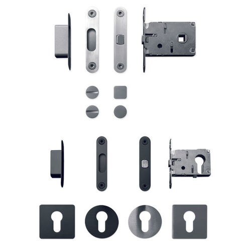 Serratura meccanica - WC, CYLINDRICAL LOCKS - M&T 1997, a.s. - per porta / a 1 punto / professionale