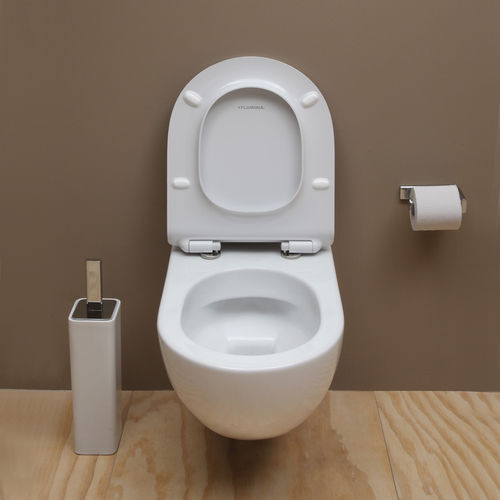 WC sospeso - APP GOCLEAN® - FLAMINIA - in ceramica / per uso residenziale / allungato