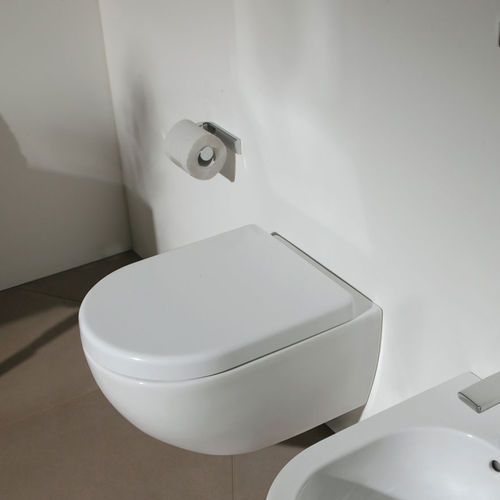 WC sospeso - AP119  - FLAMINIA - in ceramica / per uso residenziale / ovale