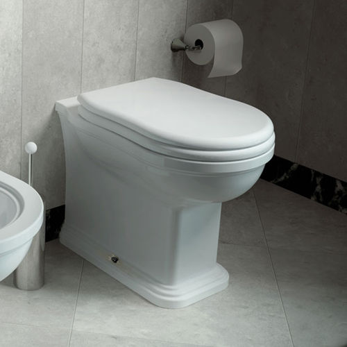 WC da appoggio - EFI  - FLAMINIA - filomuro / in ceramica / per uso residenziale