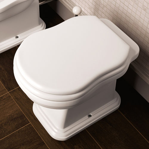 WC da appoggio - EFI  - FLAMINIA - in ceramica / per uso residenziale / ovale