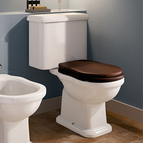 WC monoblocco - EFI  - FLAMINIA - in ceramica / per uso residenziale / ovale