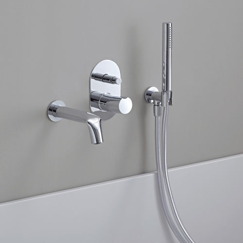 Miscelatore per vasca - FOLD  - FLAMINIA - da parete / in metallo cromato / da bagno