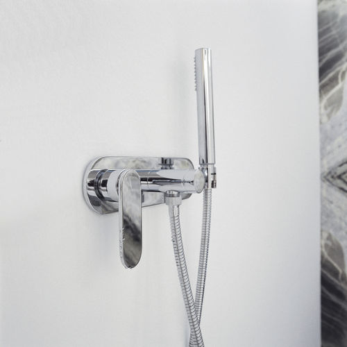 Miscelatore da doccia - ONE   - FLAMINIA - da parete / in metallo cromato / da bagno