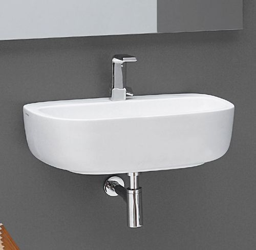 Lavabo da appoggio - MONÒ 64 - FLAMINIA - in ceramica / lucido / finitura opaca