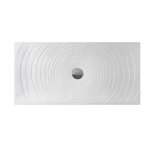 Piatto doccia rettangolare - WATER DROP   - FLAMINIA - rialzato / rasoterra / in ceramica
