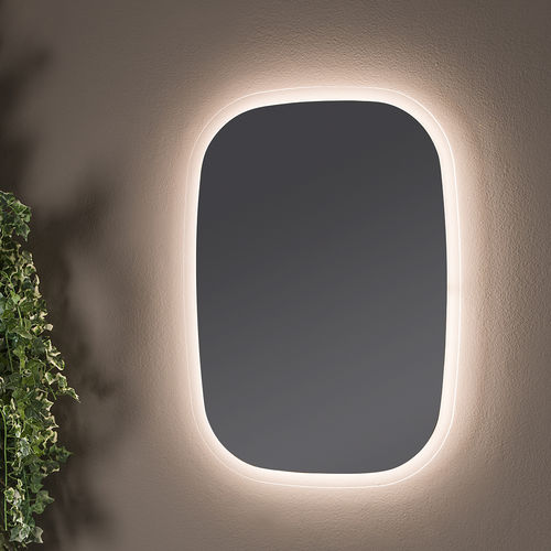 Specchio da bagno a muro - FLAG 52  - FLAMINIA - contract / contemporaneo / rettangolare