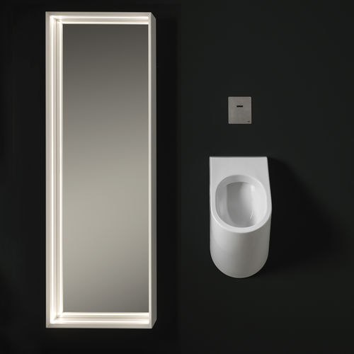 Orinatoio in ceramica - APP GOCLEAN® - FLAMINIA - da parete / con coperchio / professionale