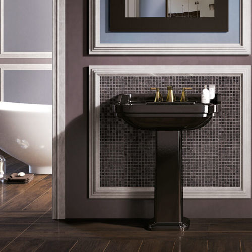 Lavabo autoportante - EFI 64 - FLAMINIA - in ceramica / lucido / finitura opaca