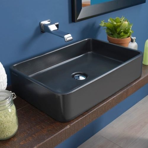 Lavabo da appoggio - MINIWASH 75 - FLAMINIA - in ceramica / bicolore / lucido