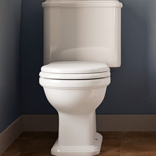 WC da appoggio - EFI  - FLAMINIA - in ceramica / per uso residenziale / allungato