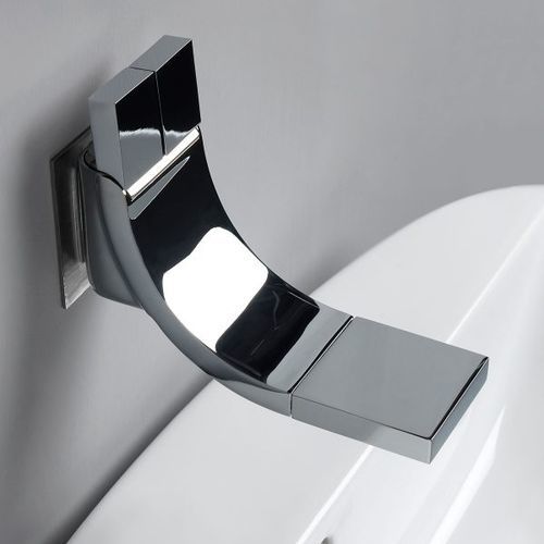 Miscelatore per lavabo - SI UP - FLAMINIA - da parete / in metallo cromato / in ottone