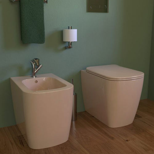 Bidet filomuro - PY217 - FLAMINIA - in ceramica