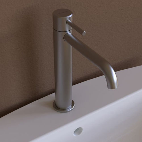 Miscelatore per lavabo - ST3055ACC - FLAMINIA - da appoggio / in acciaio inossidabile / in acciaio inossidabile spazzolato