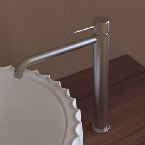 Miscelatore per lavabo - ST3055HACC - FLAMINIA - da appoggio / in acciaio inossidabile / in acciaio inossidabile spazzolato