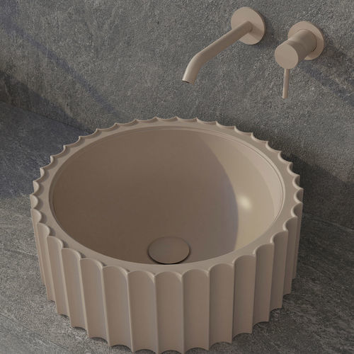 Lavabo da appoggio - SETTECENTO CUT - FLAMINIA - in ceramica / finitura opaca / lucido