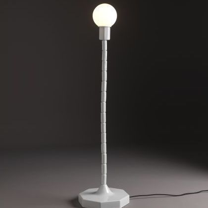 Lampada da terra - MAKE UP 120 - FLAMINIA - in ceramica / contemporanea / con cavo