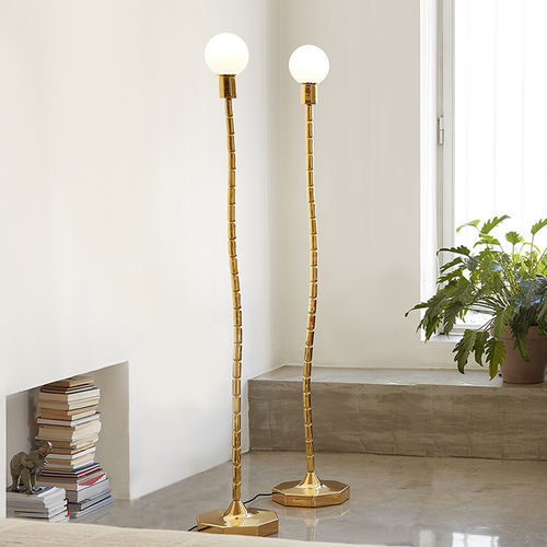 Lampada da terra - MAKE UP 180 - FLAMINIA - in ceramica / in vetro / contemporanea