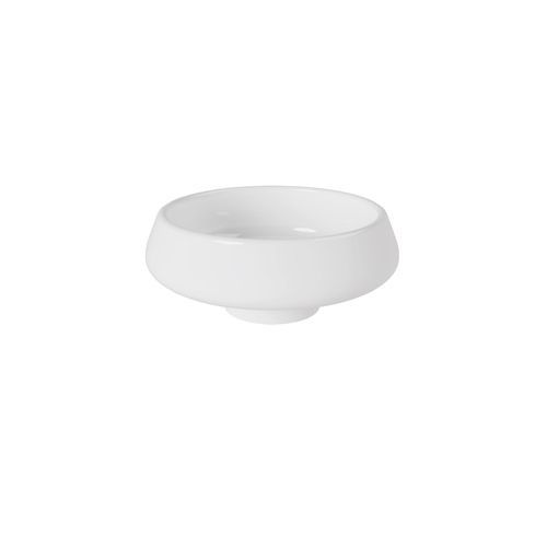Lavabo da appoggio - HASU 44 - FLAMINIA - con piedi / in ceramica / rotondo