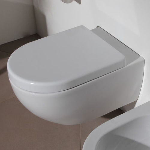 WC sospeso - APP  - FLAMINIA - in ceramica / per uso residenziale / allungato