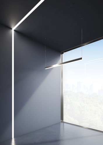 Luce a sospensione - PROFREEL - Esse-ci - ad incasso / LED / lineare