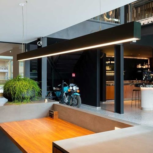 Luce a sospensione - ARKEON 2.0 - Esse-ci - LED / lineare / centrabile