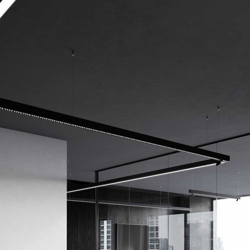 Profilo luminoso sporgente - TWOS - Esse-ci - integrato / sospeso / LED