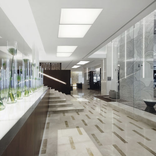 Luce da incasso a soffitto - ABSENT  - Esse-ci - LED / quadrata / IP40