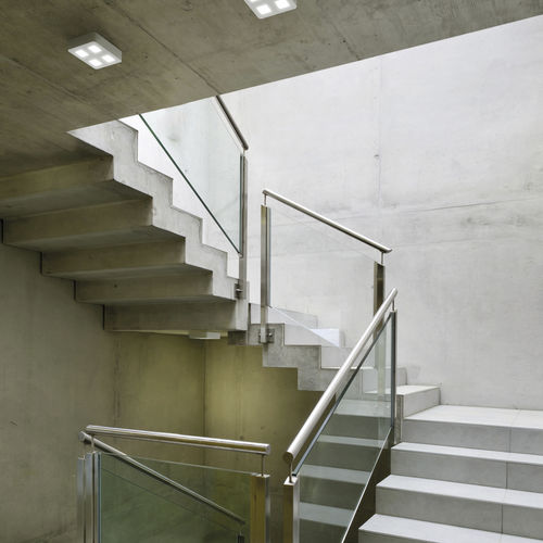 Luce a sospensione - DIMPLES - Esse-ci - LED / rettangolare / quadrata
