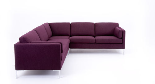 Divano d'angolo - ARENA A7 - LK Hjelle - contemporaneo / in tessuto / con rivestimento rimovibile