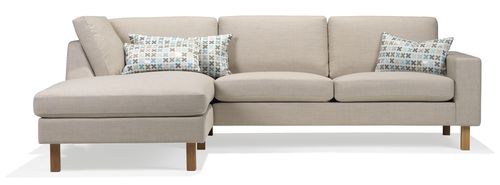 Divano modulare - ARENA B14 - LK Hjelle - contemporaneo / in tessuto / con rivestimento rimovibile