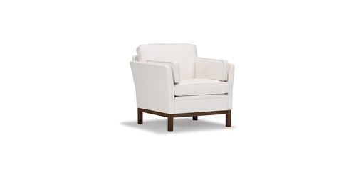 Poltrona classica - WINDSOR - LK Hjelle - in poliuretano / sfoderabile