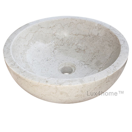 Lavabo da appoggio - GEMMA 501 - Lux4home™ - in marmo / in pietra naturale / in onice