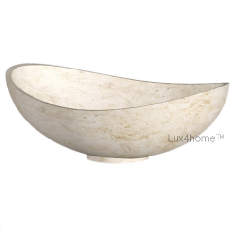 Lavabo da appoggio - TURPIS - Lux4home™ - in pietra / in marmo / in onice