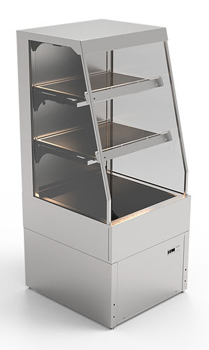 Vetrina riscaldata espositiva - CALEO HOT 60 - AKE Ausseer Kälte- u. Edelstahltechnik GmbH  - a vista / contract