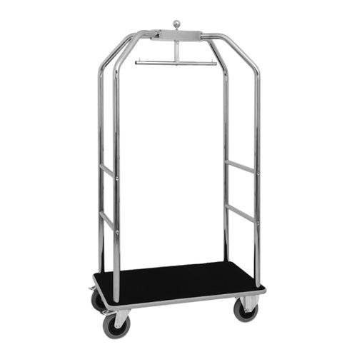 Carrello portabagagli - TRANSBAG HEXA CR/M MOQ NERA - CADDIE HOTEL - per hotel / personalizzabile / antigraffio