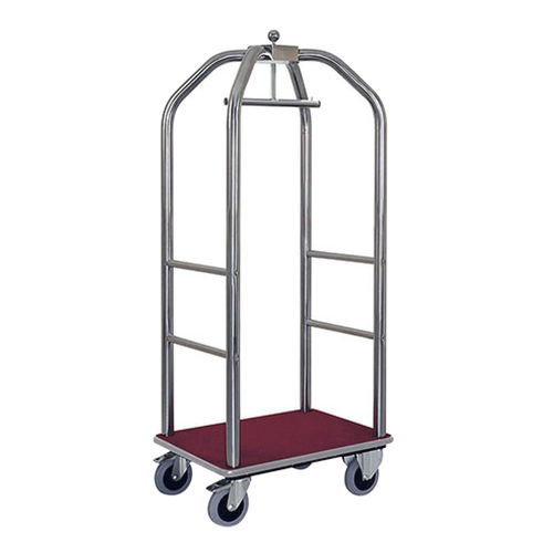 Carrello portabagagli - TRANSBAG HEXA CR/L MOQ ROSSA - CADDIE HOTEL - per hotel / personalizzabile / antigraffio