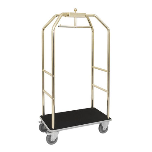 Carrello portabagagli - TRANSBAG HEXA BR/L MOQ NERA - CADDIE HOTEL - per hotel / personalizzabile / antigraffio