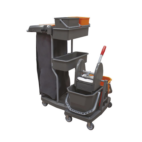 Carrello di pulizia - AMBIENTE  - CADDIE HOTEL - per hotel / in materiale riciclato / in plastica