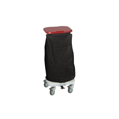 Carrello portabiancheria - TRISAC ALU 1  - CADDIE HOTEL - per hotel / in ABS / in alluminio anodizzato